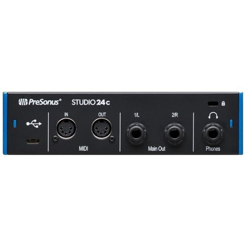 PreSonus USB Audio Interface - Black/Blue WORLDWIDE DELIVERY