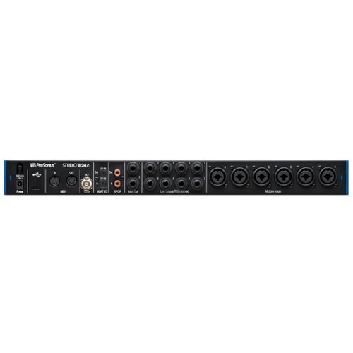 PreSonus USB Audio Interface - Black/Blue WORLDWIDE DELIVERY