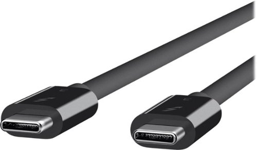 Belkin 2.6' Thunderbolt Cable - Black GLOBAL SHIPPING