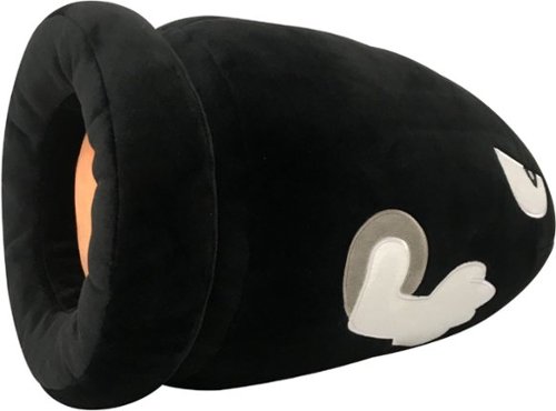 TOMY Club Mocchi-Mocchi Mario Kart Bullet Bill Mega 15 inch Plush Stuffed Toy - Black/White/Gray HOW TO BUY