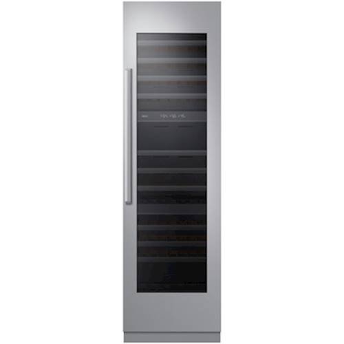 Dacor - Modernist Collection 24" Front Panel Kit for Select Integrated Wine Cellars - Silver stainless steel