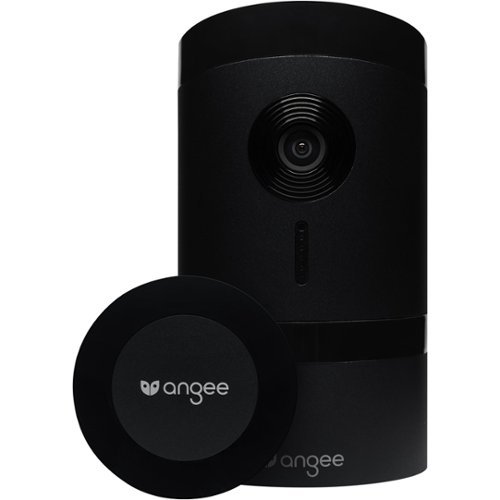 Angee - Wireless Home Security System - Black-Front_Standard 