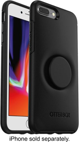 OtterBox + Pop Symmetry Series Case for Apple iPhone 7 Plus and 8 Plus - Black HOW TO BUY