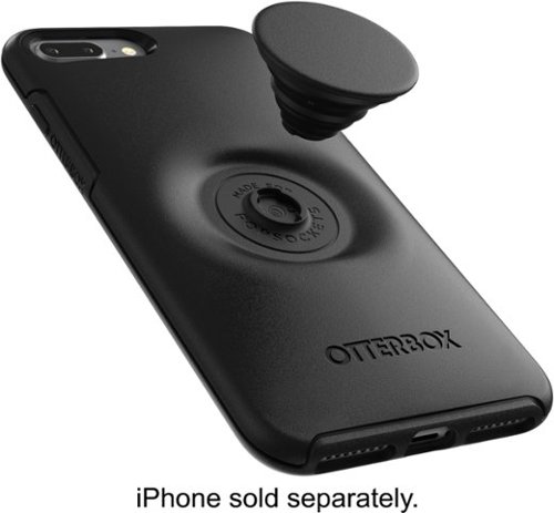 OtterBox + Pop Symmetry Series Case for Apple iPhone 7 Plus and 8 Plus - Black SHOP ONLINE