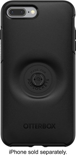 OtterBox + Pop Symmetry Series Case for Apple iPhone 7 Plus and 8 Plus - Black BUY IN EUROPE