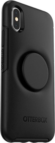  OtterBox - + Pop Symmetry Series Case for Apple® iPhone® X and XS - Black