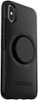 OtterBox - + Pop Symmetry Series Case for Apple® iPhone® X and XS - Black-Angle_Standard 