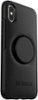 OtterBox - + Pop Symmetry Series Case for Apple® iPhone® X and XS - Black-Angle_Standard