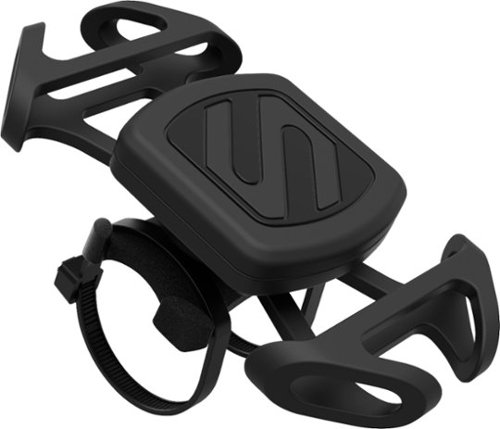 Scosche - MagicMOUNT Handlebar Bike Holder for Mobile Phones - Black