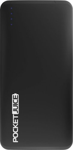  Tzumi - PocketJuice Pro15,000 mAh Portable Charger for Most USB-Enabled Devices - Black