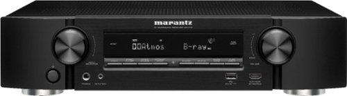 Marantz NR1710 – Slim 4K UHD 7.2 Channel AV Receiver, Immersive Movies, Music & Gaming, Wi-Fi, Bluetooth, HEOS + Alexa - Black