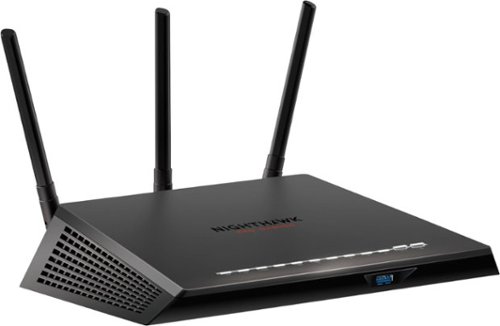 NETGEAR - Nighthawk Pro Gaming AC1750 Dual-Band Wi-Fi Router - Black-Front_Standard