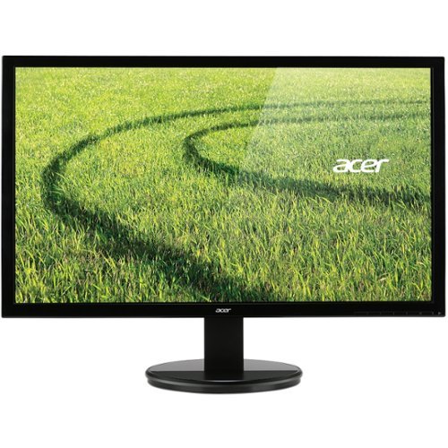 Acer - Refurbished 23.8" IPS LED FHD Monitor - Black-Front_Standard 