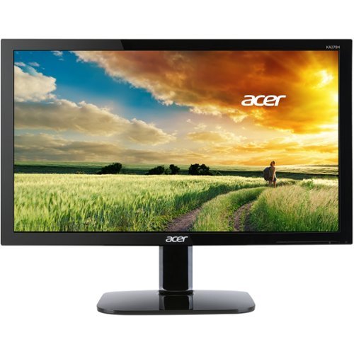 Acer - Refurbished 27" LED FHD Monitor - Black-Front_Standard 