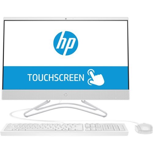 Refurbished 23.8" Touch-Screen All-In-One - AMD A9-Series - 8GB Memory - 1TB Hard Drive - HP Finish In Snow White
