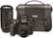 Nikon - D7500 DSLR 4K Video Two Lens Kit with 18-55mm and 70-300mm Lenses - Black-Front_Standard