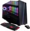 CyberPowerPC - Gaming Desktop - AMD Ryzen 3 2300X - 8GB Memory - NVIDIA GeForce GTX 1660 - 1TB HDD + 240GB SSD - Black-Front_Standard