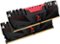 PNY - EXTREME PERFORMANCE XLR8 16GB (2PK 8GB) 2666MHz DDR4 C16 DIMM Desktop Memory - Black/Red-Front_Standard 