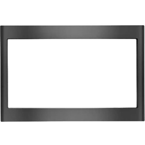 Frigidaire - 27" Trim Kit for Gallery Series Microwaves - Black stainless steel