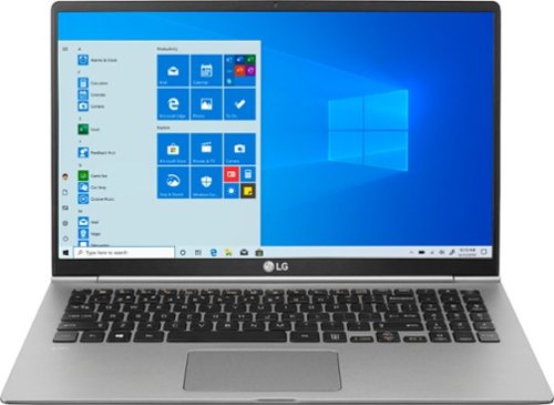LG - gram 15.6" Touch-Screen Laptop - Intel Core i7 - 16GB Memory - 1TB Solid State Drive-Front_Standard 