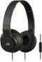 JVC - Wired Over-the-head Headset - Black-Angle_Standard
