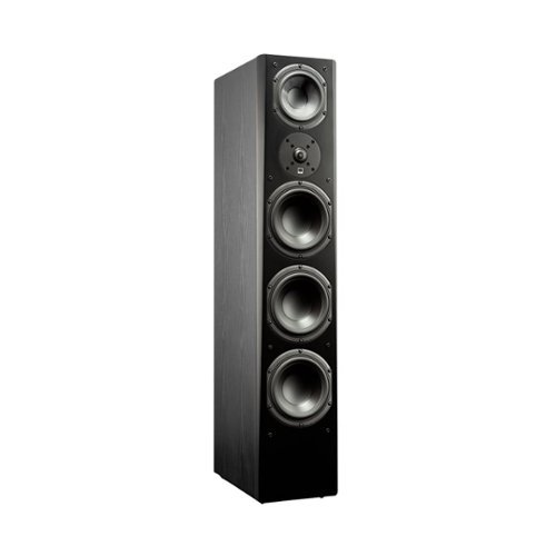 SVS - Prime 6-1/2" Passive 3-Way Floor Speaker (Each) - Premium Black Ash