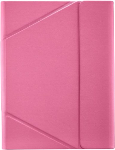 Insignia™ - Universal FlexView Folio Case for most 9" to 11" tablets - Pink