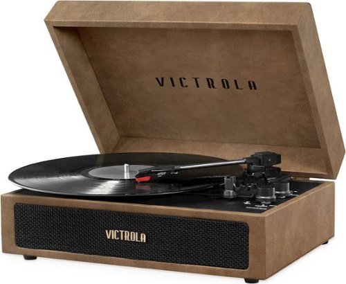 Victrola - Parker Bluetooth Stereo Turntable - Lambskin Brown