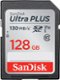 SanDisk - Ultra PLUS 128GB SDXC UHS-I Memory Card-Front_Standard 