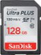 SanDisk - Ultra PLUS 128GB SDXC UHS-I Memory Card-Front_Standard