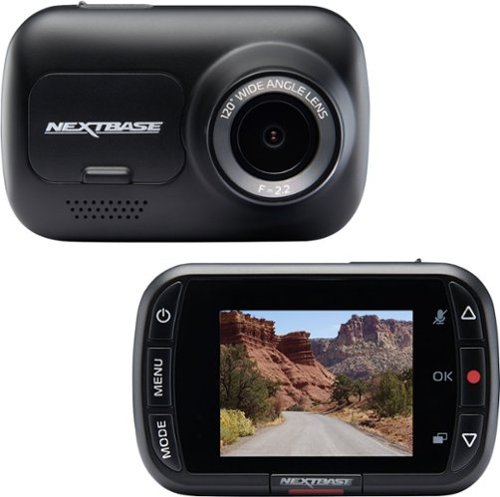Nextbase 122 Dash Cam - Black WORLDWIDE DELIVERY