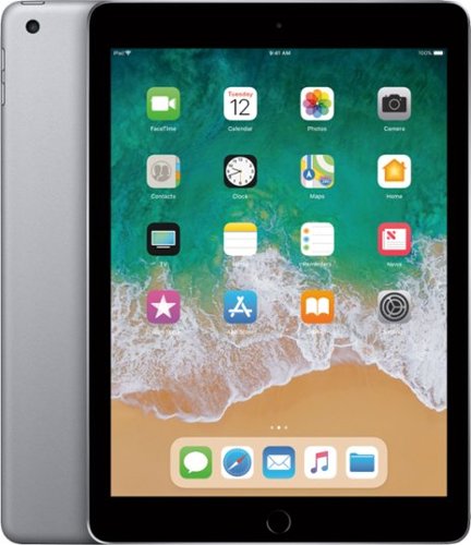 iPad - 【C】iPad (第5世代) Wi-Fi/32GB/DMPTKENKHLFC Apple iPad 5th Gen, 32GB, Wi-Fi Only, Space Gray (Scratch