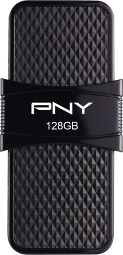 PNY - 128GB Duo Link USB 3.1 Type-C OTG Flash Drive for Androids and Computers - Mobile Storage for Photos, Videos, & More