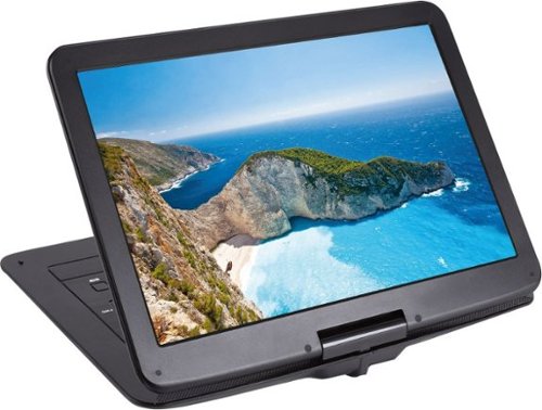 TaoTronics 15.6 Portable DVD Player with Swivel Screen - Black WORLDWIDE DELIVERY