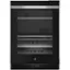 Front. JennAir - 13-Bottle Built-In Dual Zone Beverage Cooler - Black Glass.