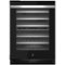 JennAir - 45-Bottle Built-In Dual Zone Wine Cooler - Black-Front_Standard