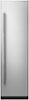 JennAir - RISE Right Swing Door Panel Kit for Select 24" Jenn-Air Built-In Column Refrigerators - Stainless Steel-Front_Standard