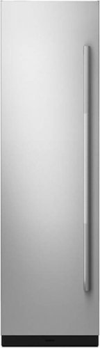 JennAir - RISE Left Swing Door Panel Kit for Select 24" Jenn-Air Built-In Column Freezers - Stainless steel