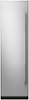 JennAir - RISE Left Swing Door Panel Kit for Select 24" Jenn-Air Built-In Column Freezers - Stainless steel-Front_Standard