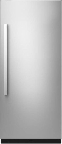 JennAir - NOIR Right Swing Door Panel Kit for Select 36" Jenn-Air Built-In Column Refrigerators - Stainless steel