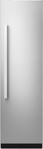 JennAir - NOIR Right Swing Door Panel Kit for Select 24" Jenn-Air Built-In Column Refrigerators - Stainless steel