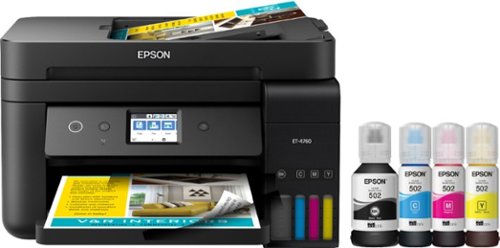  Epson - EcoTank ET-4760 Wireless All-In-One Printer - Black