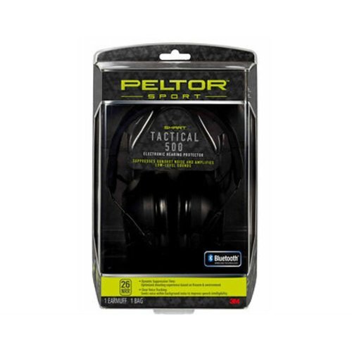 3M Peltor Sport Tactical 500 Electronic Hearing Protector - Black SHOP ONLINE