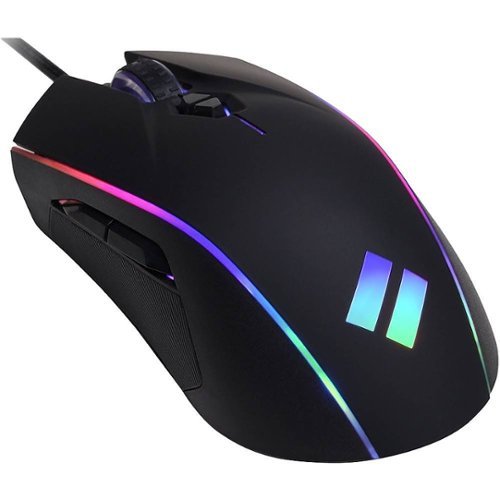 CyberPowerPC - Syber Wired Optical Gaming Mouse - Black