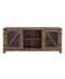 Walker Edison - Rustic Farmhouse TV Stand Cabinet for Most TVs Up to 60" - Rustic Oak-Front_Standard