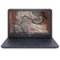 HP - 14" Chromebook - AMD A4-Series - 4GB Memory - AMD Radeon R4 - 32GB eMMC Flash Memory - Textured, Ink Blue-Front_Standard