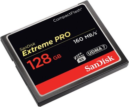 SanDisk Extreme PRO 128GB CompactFlash (CF) Memory Card WORLDWIDE DELIVERY