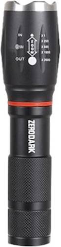 ZeroDark - 2-in-1 Tactical Flashlight & Extendable Lantern - Black-Front_Standard 