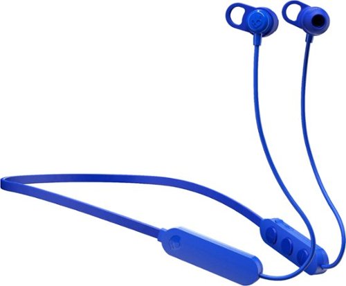 Skullcandy - Jib+ Wireless In-Ear Headphones - Blue-Front_Standard 