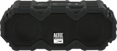  Altec Lansing - Mini LifeJacket Jolt IMW479L Portable Bluetooth Speaker - Black
